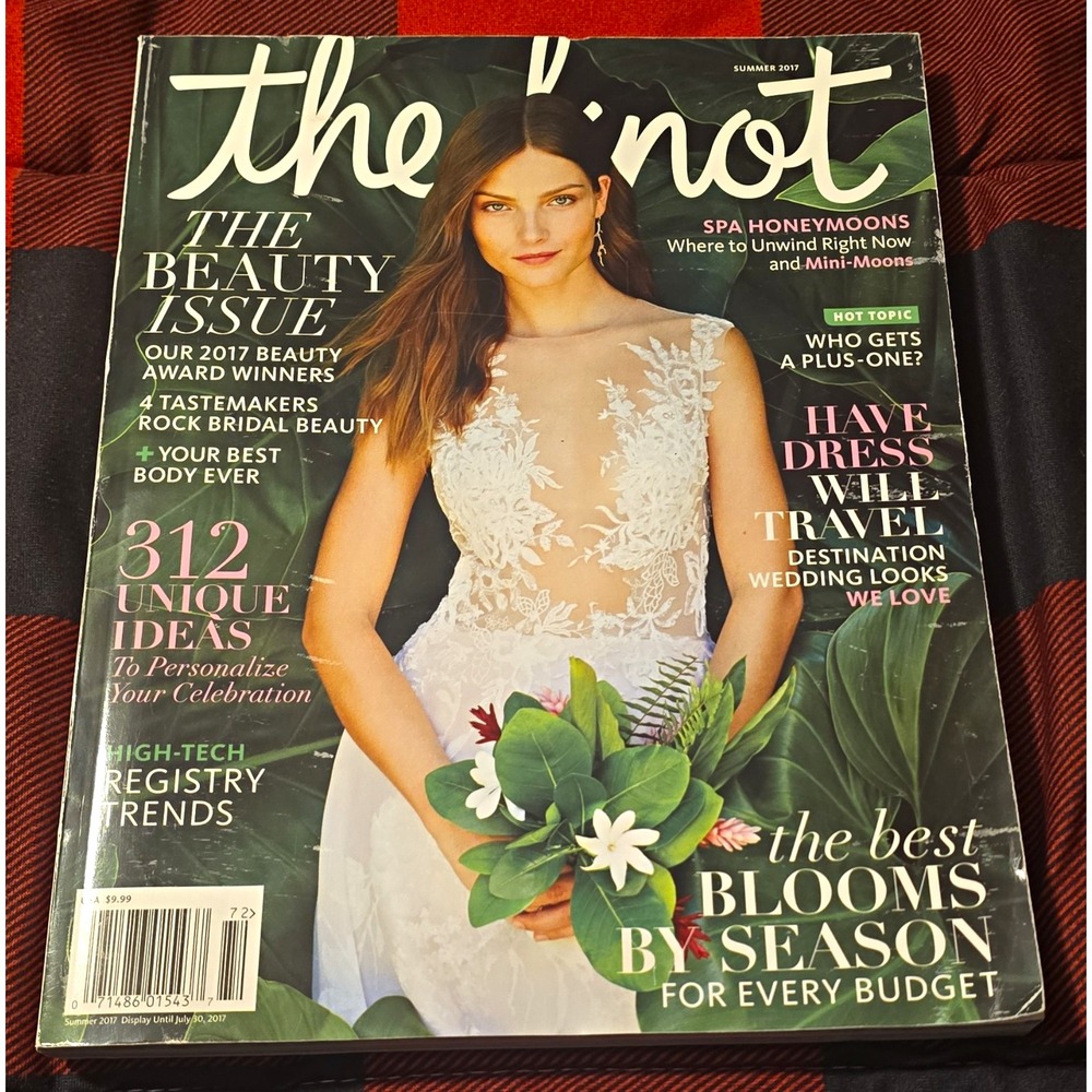 The Knot Wedding Magazine Beauty Issue Summer 2017 English Bridal Fashion